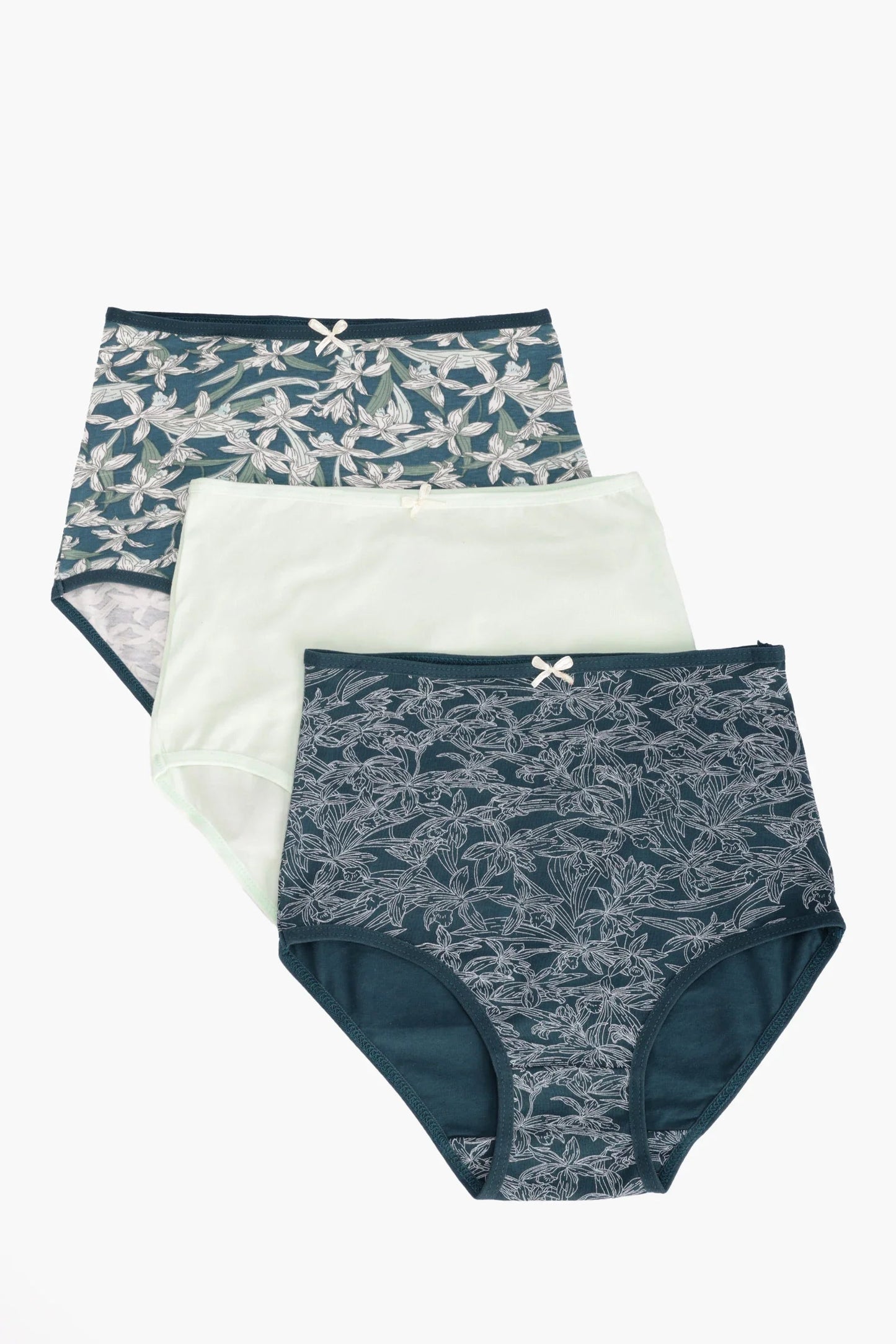 Pack of 3 Colored Full Brief Panties