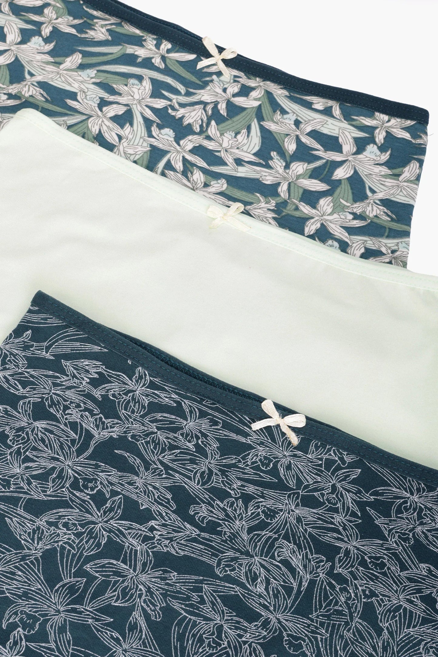 Pack of 3 Colored Full Brief Panties