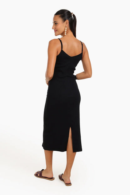 فستان ميدي مضلع