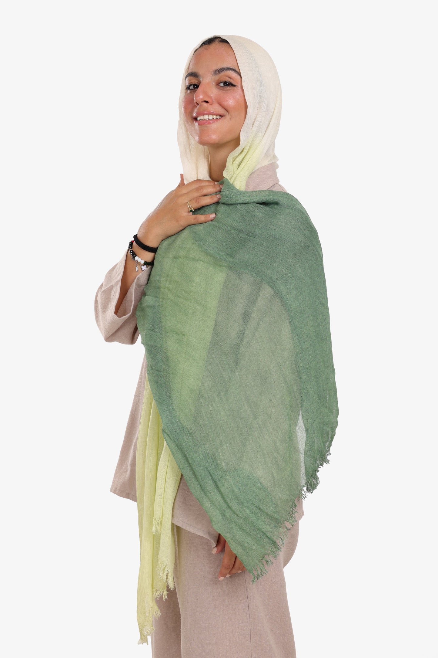 Gradient Cotton Scarf