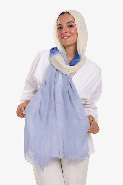 Gradient Cotton Scarf