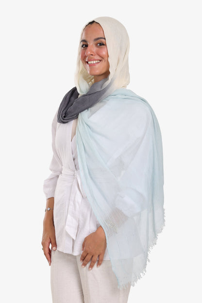 Gradient Cotton Scarf