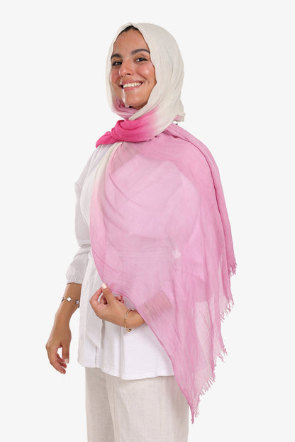 Gradient Cotton Scarf