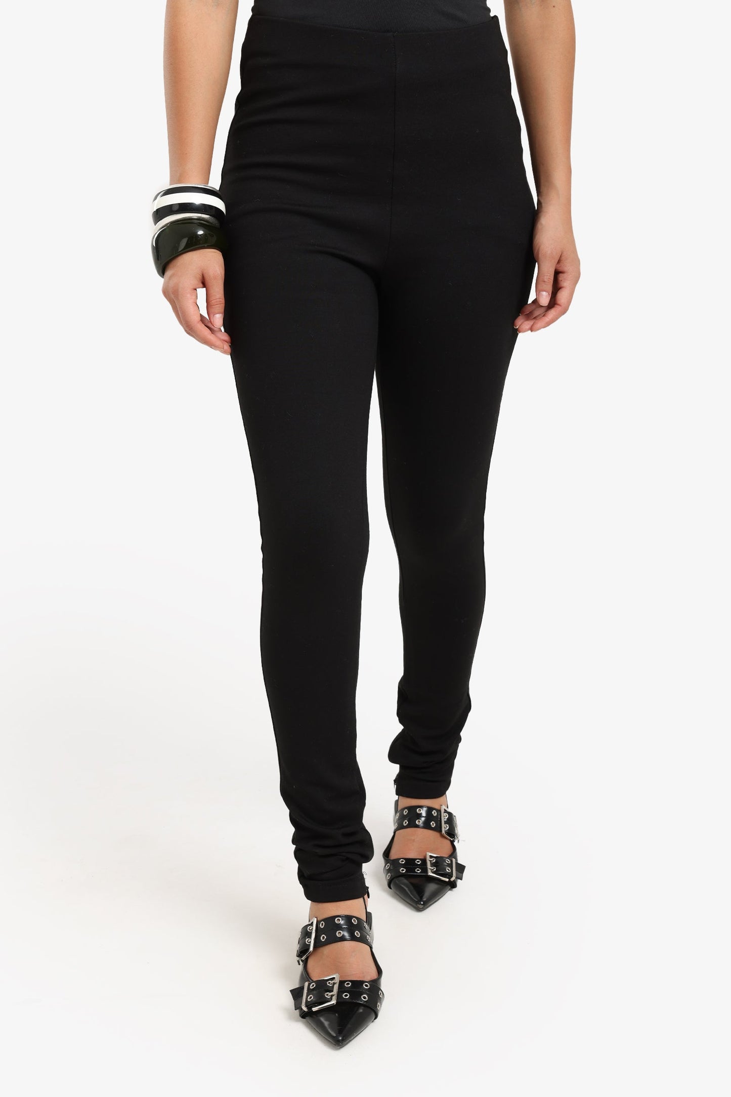 Zip-Hem Leggings