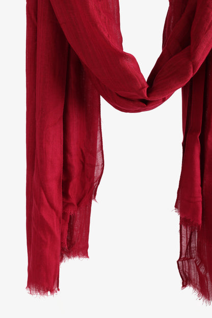 وشاح قطني مضلع منسوج