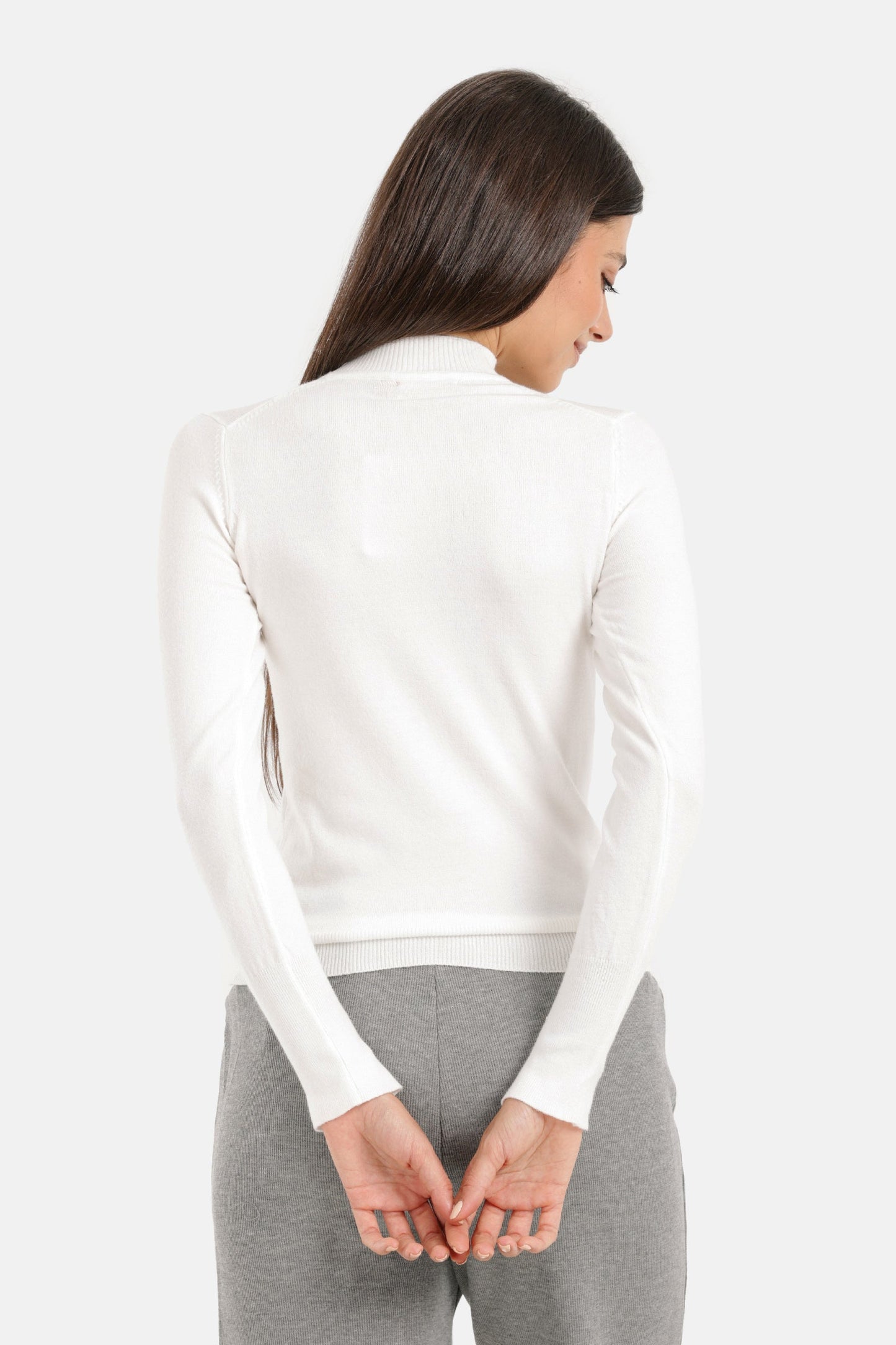 Mock Neck Pullover