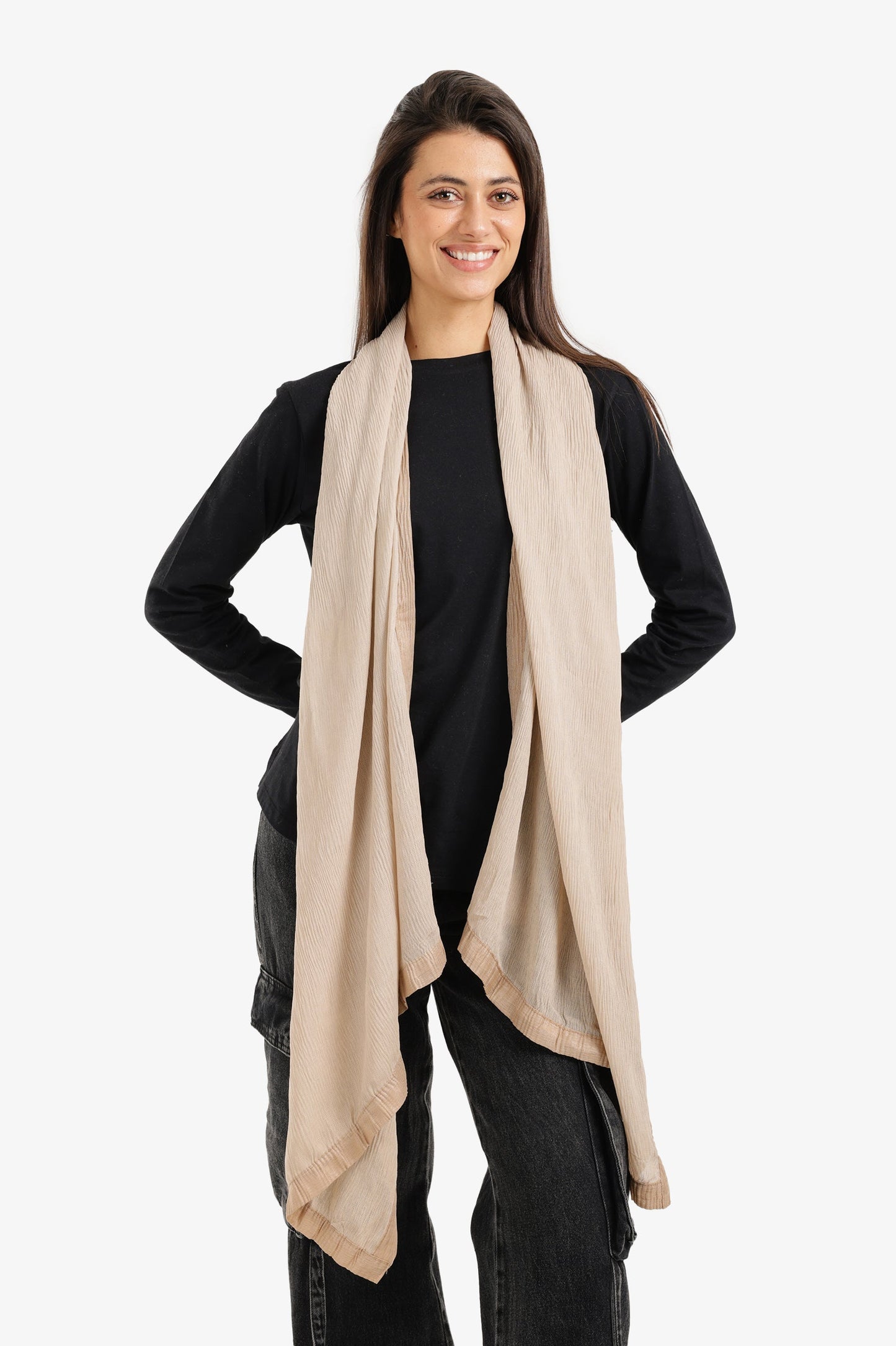 وشاح ساتان سادة من بليس