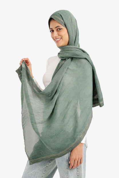 وشاح ساتان سادة من بليس