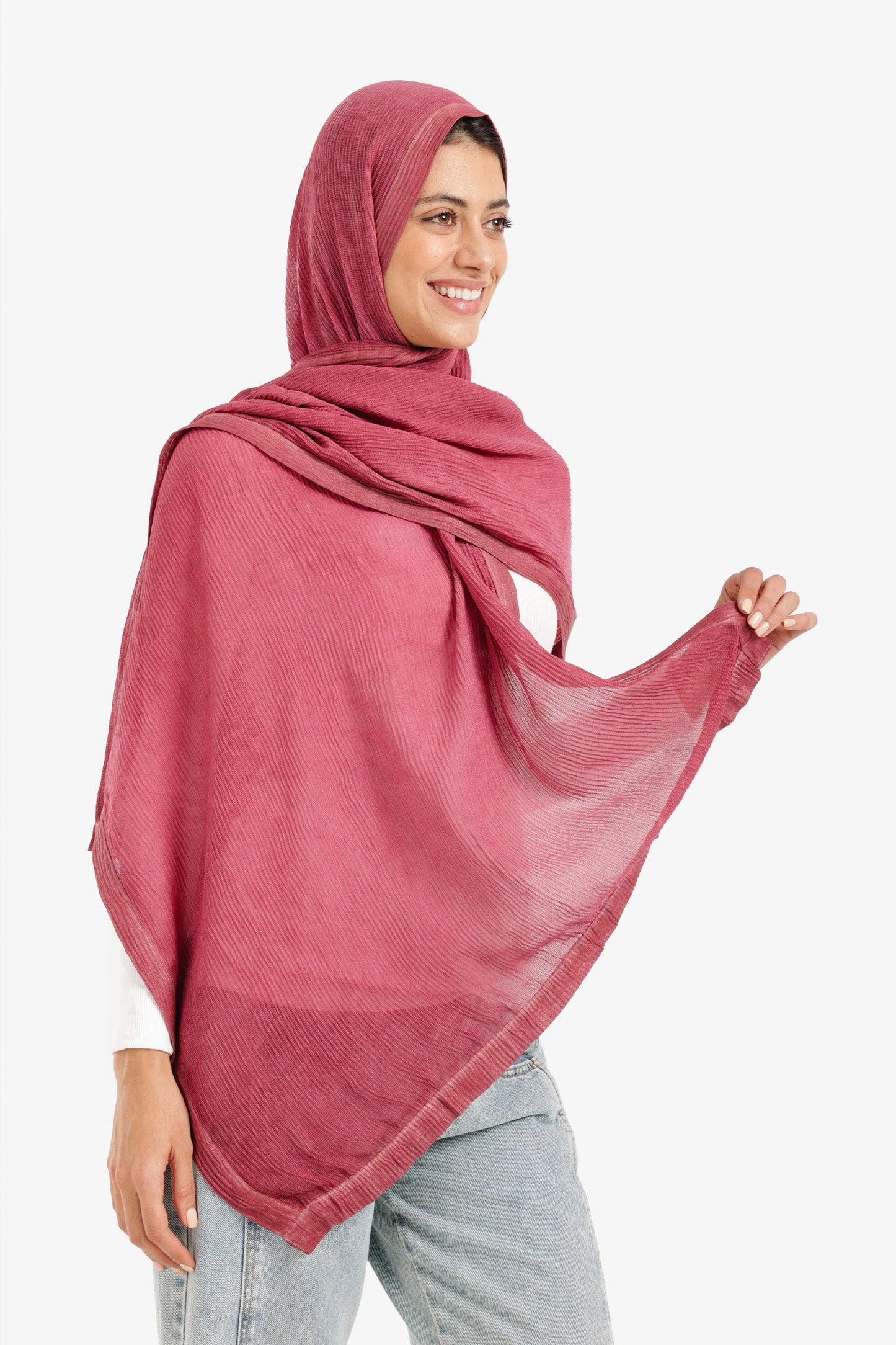 وشاح ساتان سادة من بليس