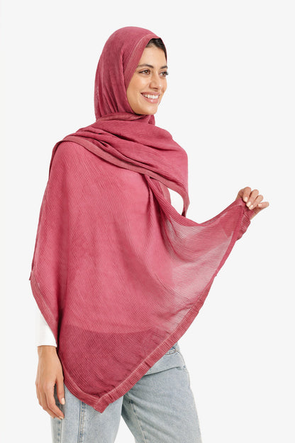 وشاح ساتان سادة من بليس