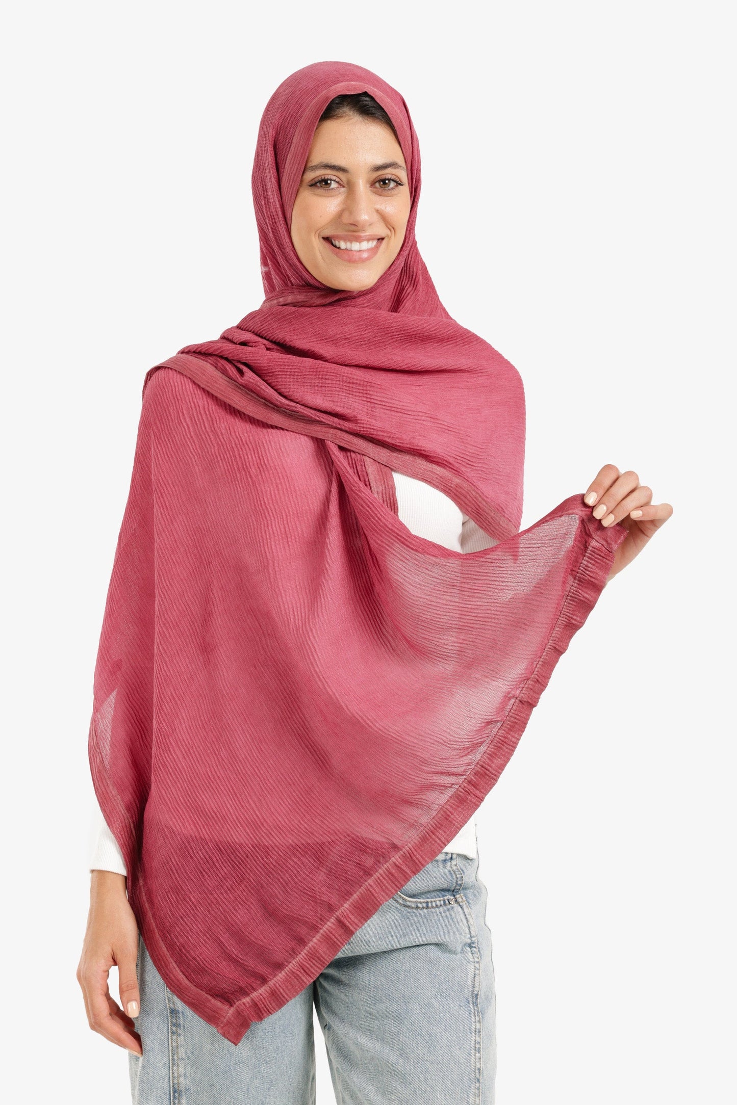 وشاح ساتان سادة من بليس