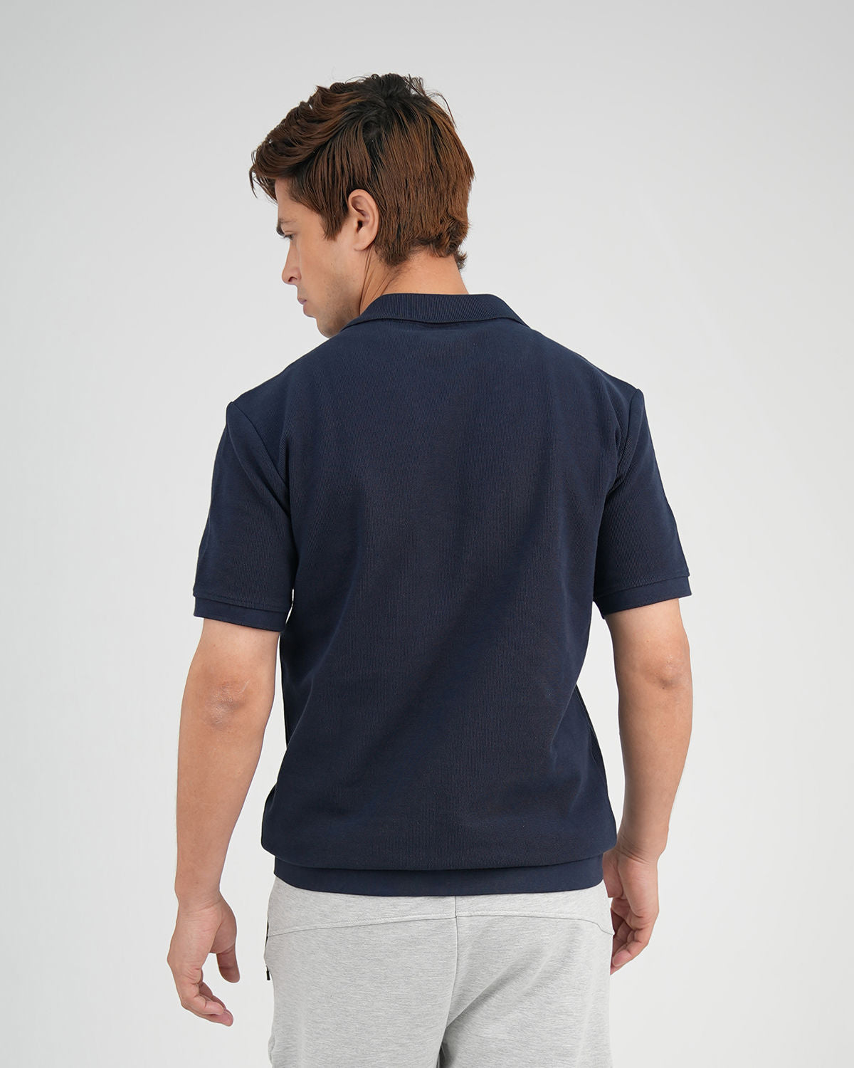 ATUM| Regular Fit Men's Polo T-Shirt - Navy