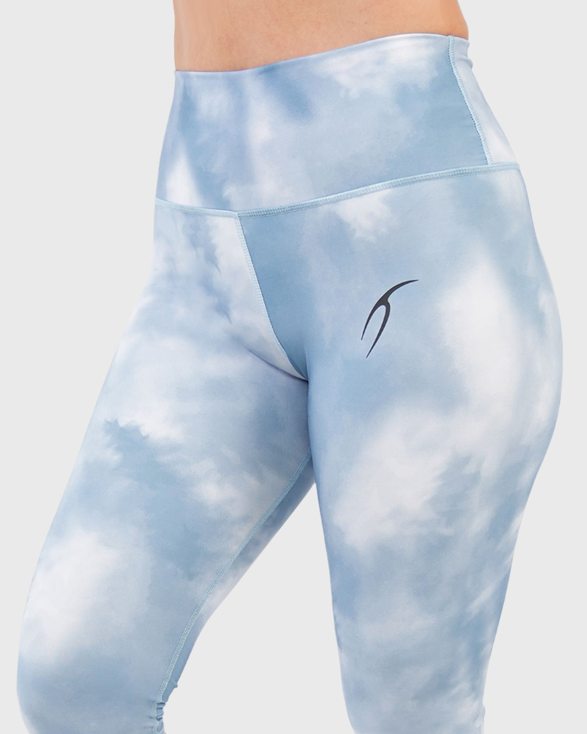 ATUM| Yoga Printed Women's Leggings - Blue