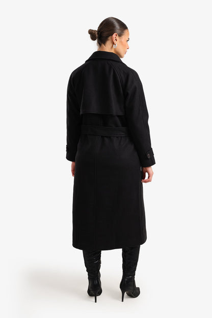 Double Breasted Wool Coat