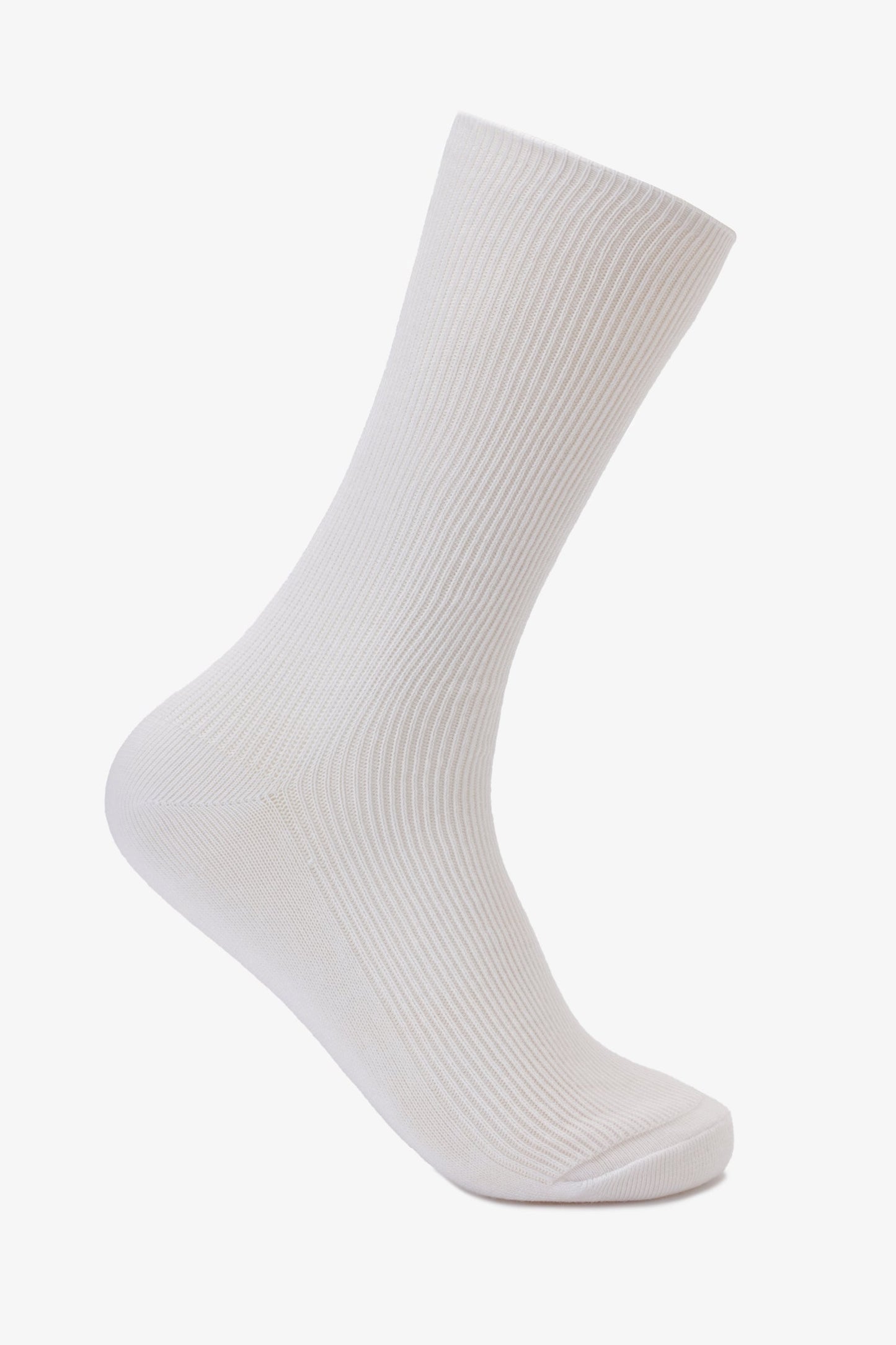 Ribbed Folded Cuff Socks - 3 Pairs