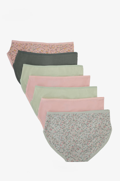 مجموعة من 7 سراويل داخلية للبنات