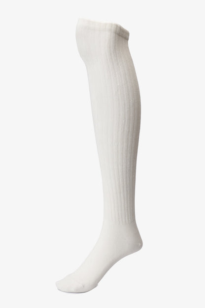 Ribbed Knee-High Socks