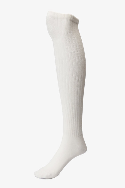 Ribbed Knee-High Socks