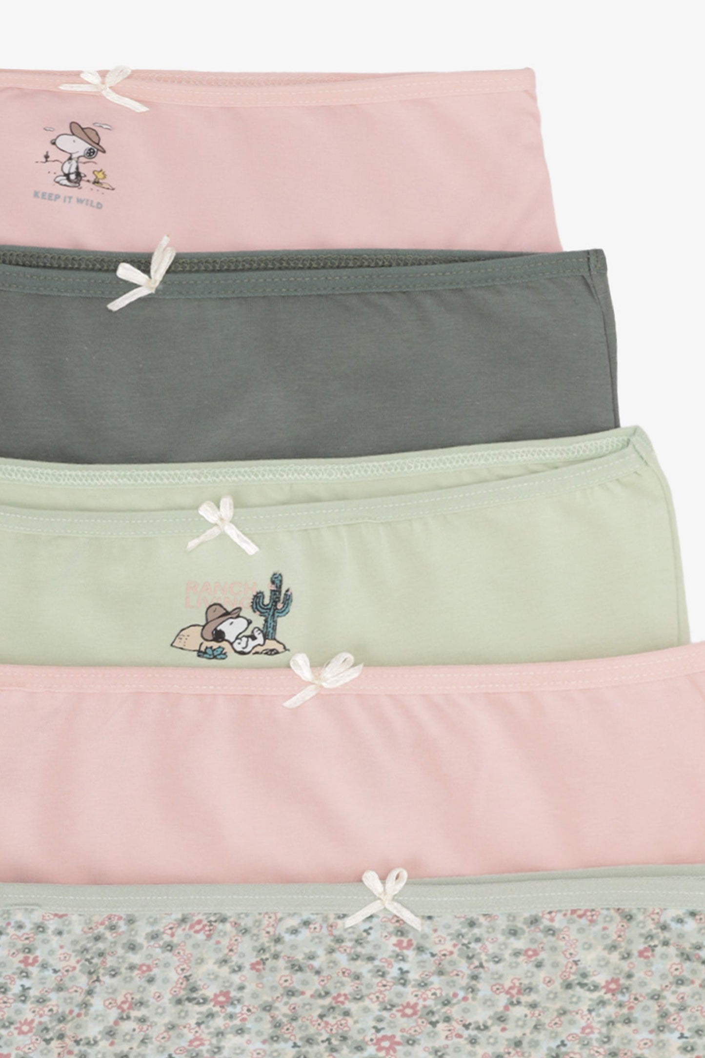 مجموعة من 5 سراويل داخلية للبنات