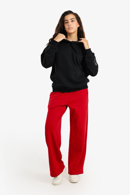 Lounge Back Printed Hoodie