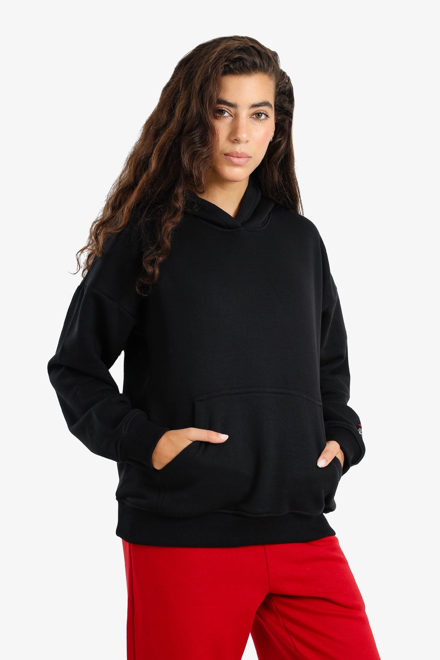 Lounge Back Printed Hoodie