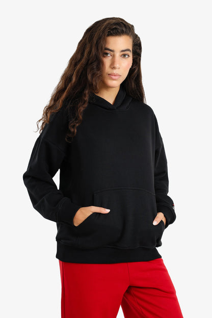 Lounge Back Printed Hoodie