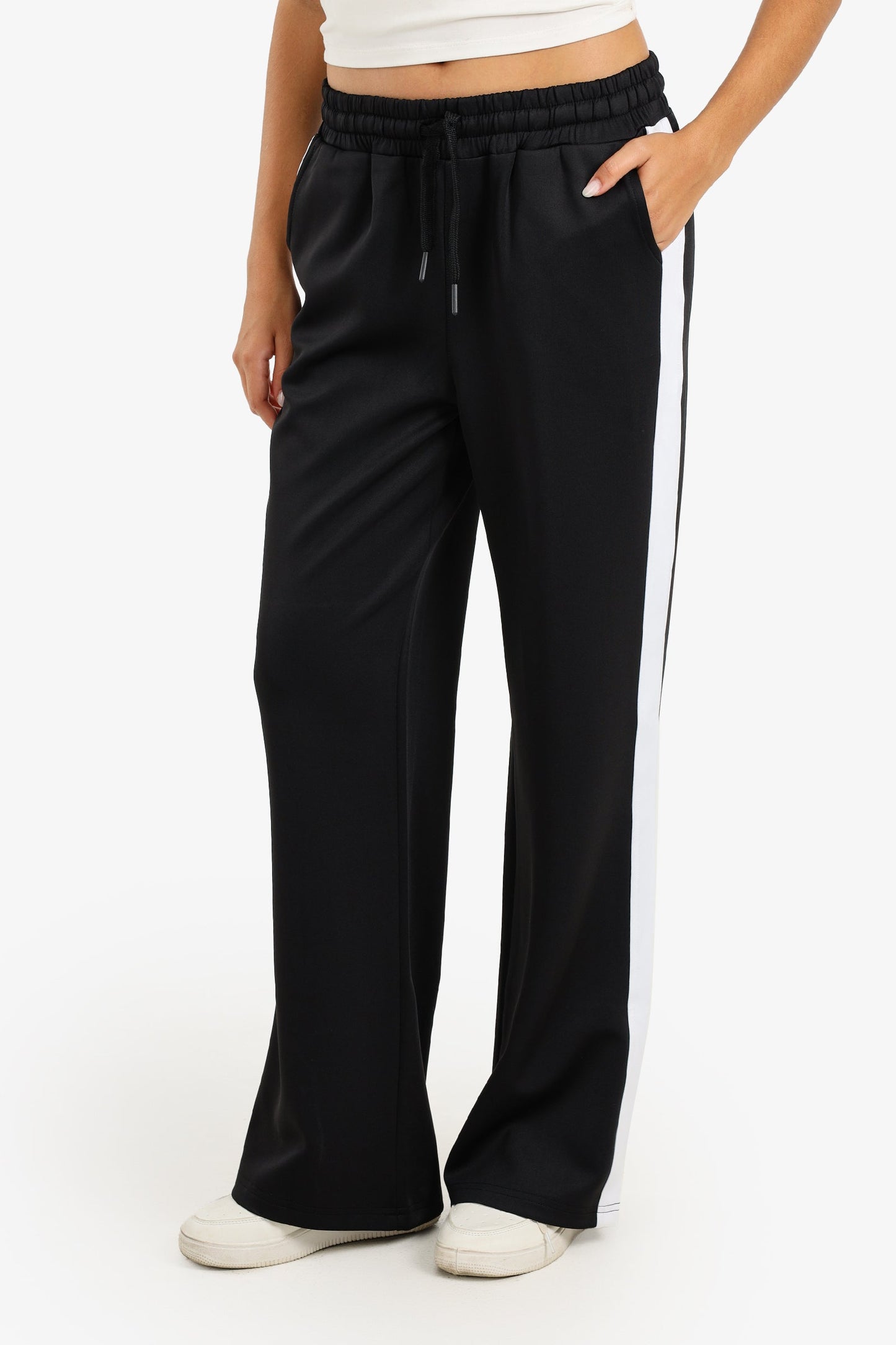 Lounge Pants with Contrast Panel