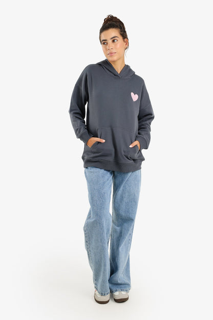 Lounge Printed Hoodie