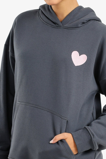 Lounge Printed Hoodie