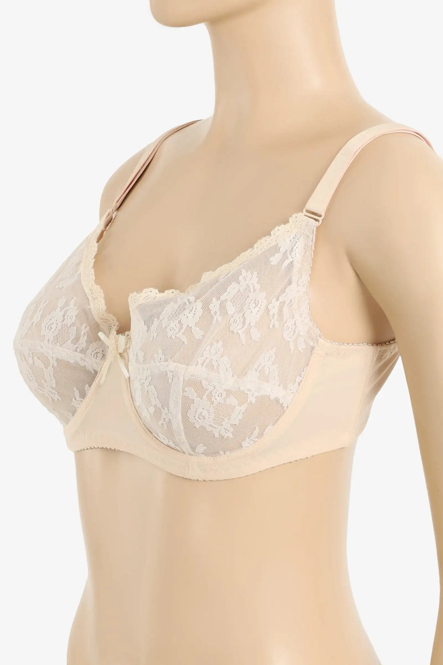 Lace Detailed Minimizer Bra