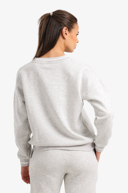 V-Neck Lounge Sweatshirt
