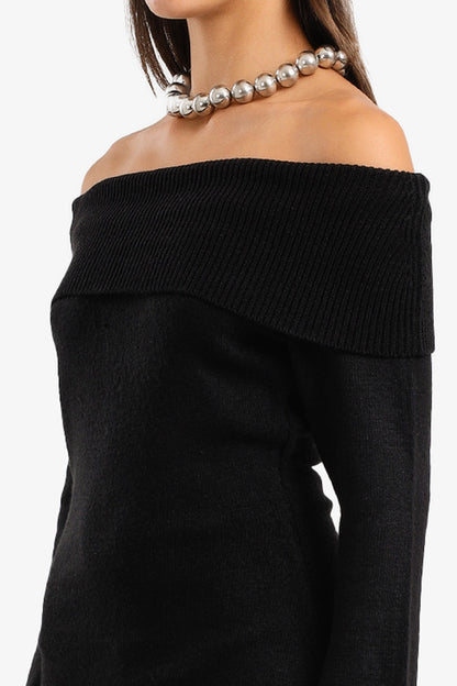 Off Shoulder Maxi Dress