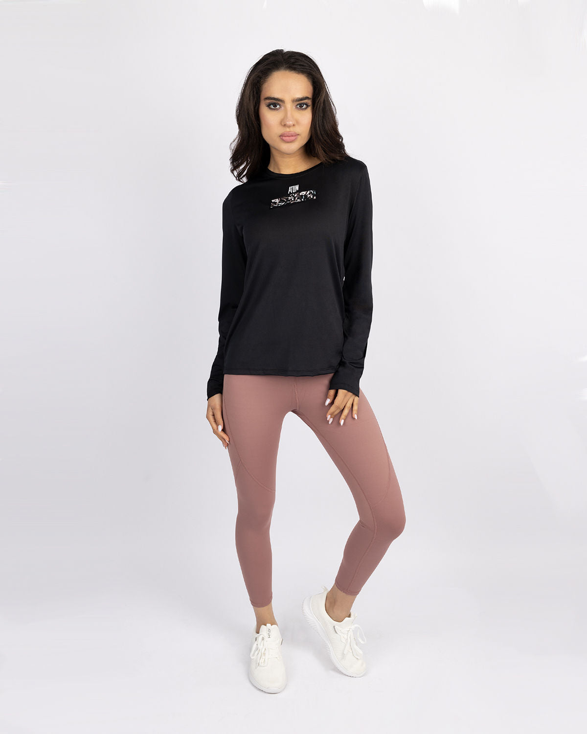 Atum Long Sleeve Crew Neck Wo T-Shirt