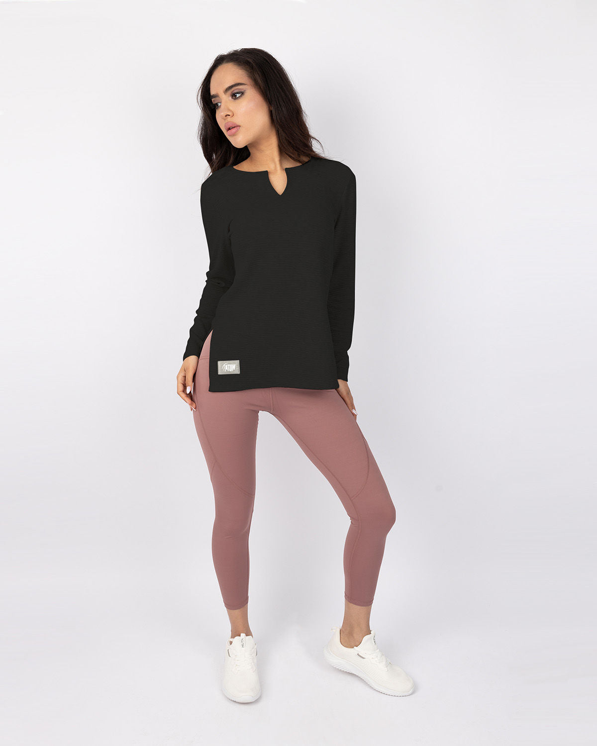 Atum Wo Cotton Rib Long Sleeve T-Shirt