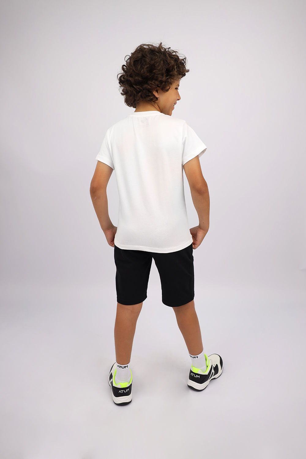 Atum Boy'S Short Sleeved Basic T-Shirt