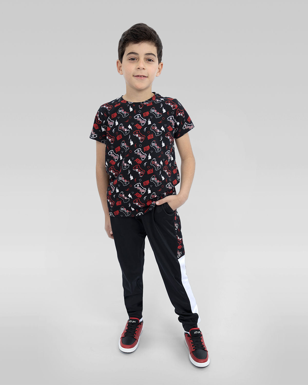 Atum Boy'S Graphic Sweatpants