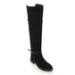 Mr.Joe Suede Knee High Boot