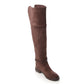 Mr.Joe Suede Knee High Boot