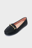 Shoeroom Golden Bow Flat Shoes