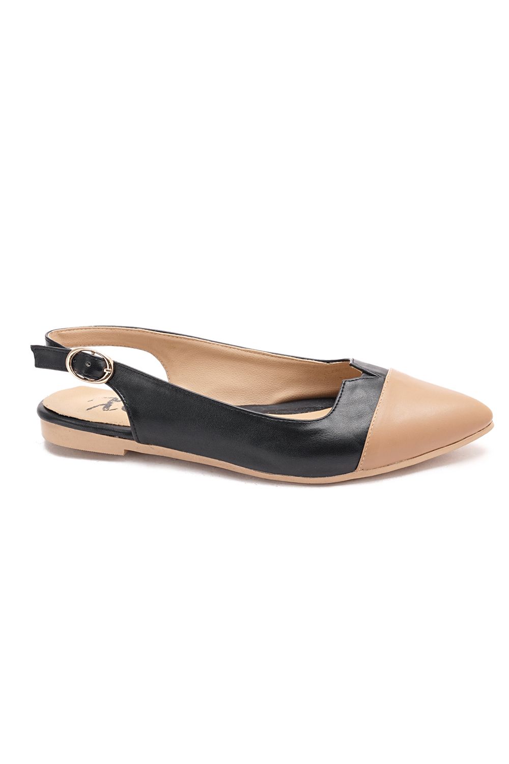 XO Style Bi-Tone Flat Shoes