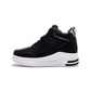 Shoeroom Plain Leather Comfy Sneakers