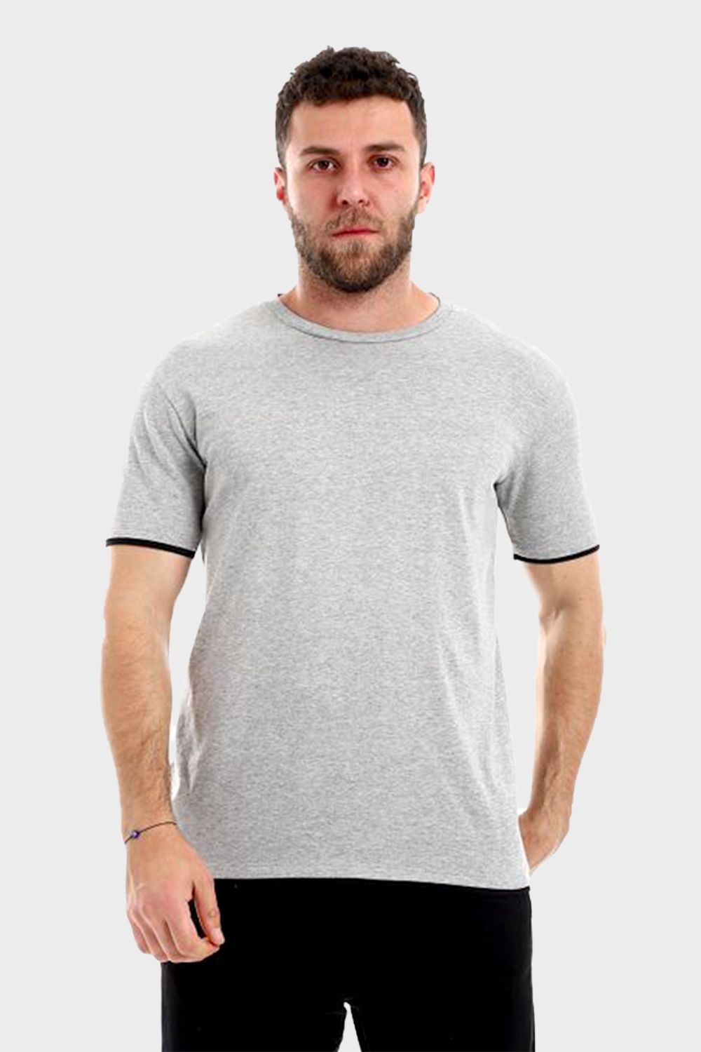 Izor Plain Basic Short Sleeves T-Shirt