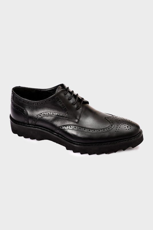 Mr.Joe Leather Oxford Shoes