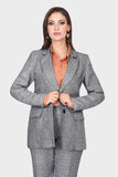 Smoky Notched Lined Blazer