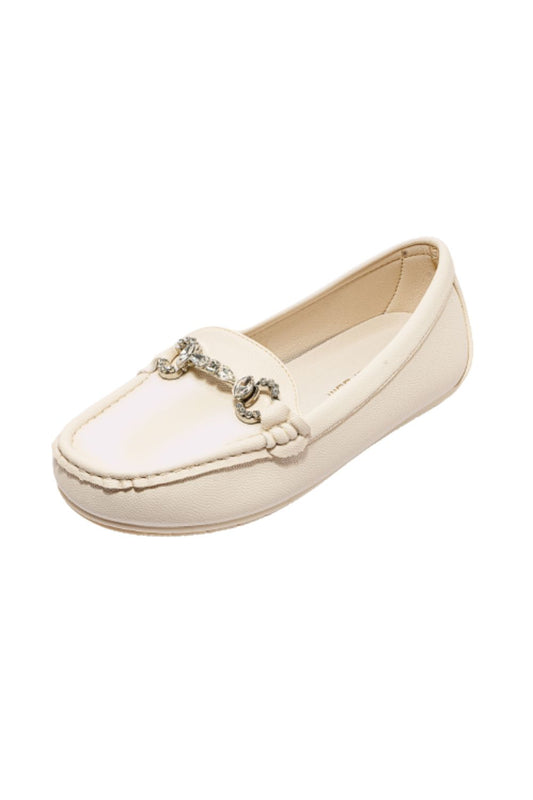 Shoeroom Studded Comfy Flat Shoes