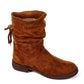 Mr.Joe Round Toe Mid Calf Boots