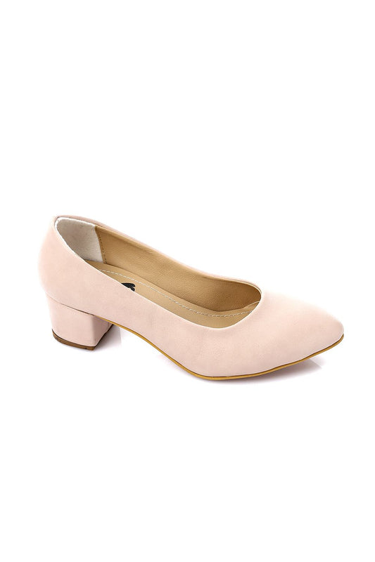 XO Style Plain Heeled Shoes