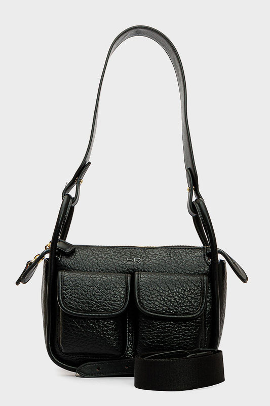 Shoeroom Front Pockets Crossbody Bag