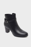 Shoeroom Fashionable Heeled Half Boots