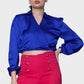 Miss Venus Fashionable Cropped Blouse